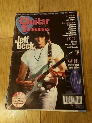 Jeff Beck Gitarrentechnik Magazin März 1996
