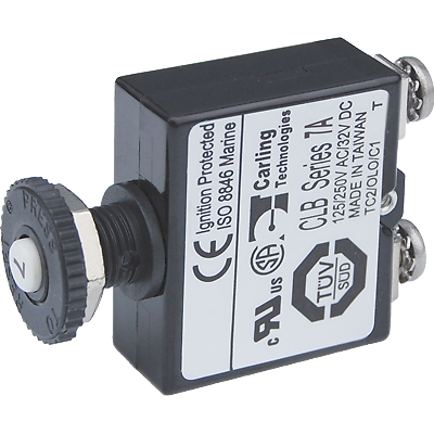Blue Sea Systems BS-2131 Circuit Breaker, Push Button, 7A | eBay