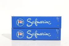 JTC 405062 N SAFMARINE 40' High Cube Containers (2 PK)