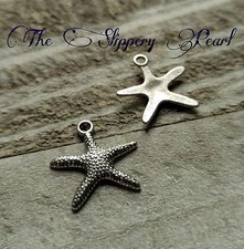 BULK Charms Starfish Charms Antq Silver 50 pieces Wholesale Charms Ocean Charms