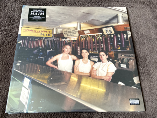 Haim [SEALED] YELLOW VINYL 2x LP Women In Music Pt. III LIMITED EDITION - Imagen 1 de 3