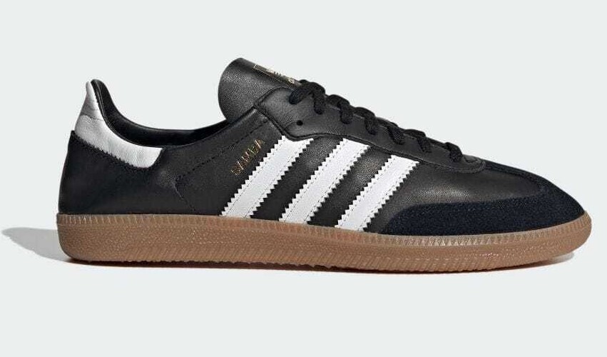 ★ADIDAS★Adidas Samba Decon Core Black★送料・関税込★ Adidas SAMBA DECON Sneakers in Core Black/Core Black/Gold