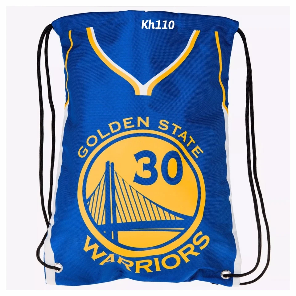 Bolso/mochila de gimnasio Stephen Curry # 30 Golden State Warriors NBA con cordón Foto 4 de 4