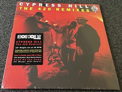 CYPRESS HILL-THE 420 REMIXES-UK LIMITED 10'' VINYL RSD 2022 (NEW & SEALED)