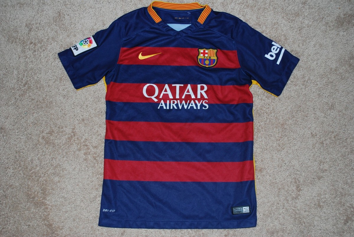 FC Barcelona メッシ 10 DRI-FIT シャツ Boy's Nike FC Barcelona FCB Striped DriFit Soccer Team