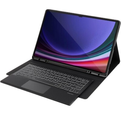 SaharaCase Protection Bluetooth Keyboard Case with TrackPad for Samsung...