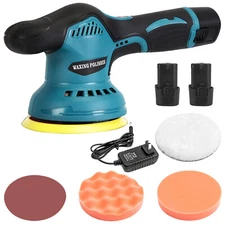Cordless Car Buffer Polisher 6" Portable Polishing Machine Kit for Car Polishing