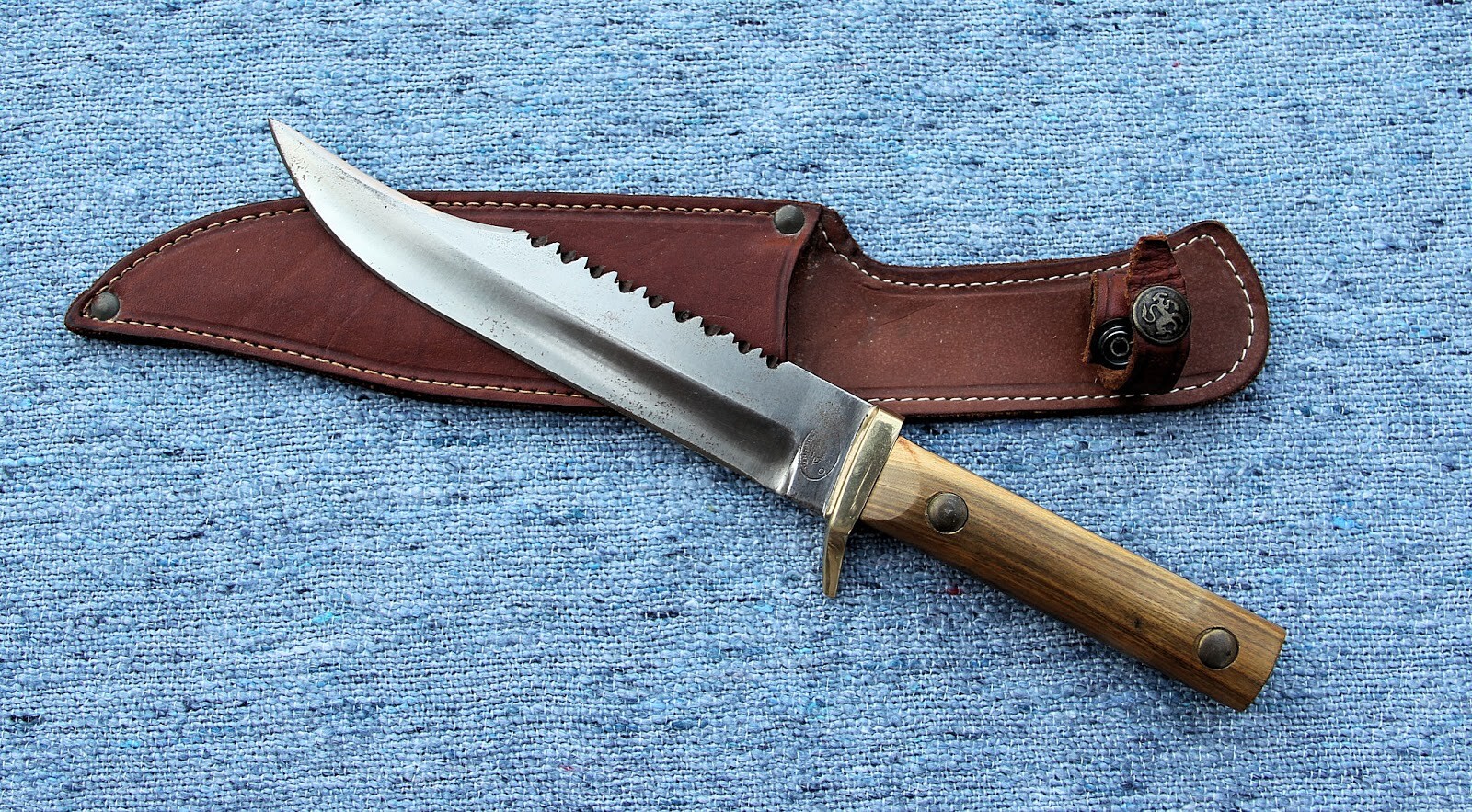ARGENTINE ERIZO BRAND BOWIE SURVIVAL SAWBACK KNIFE '80S eBay
