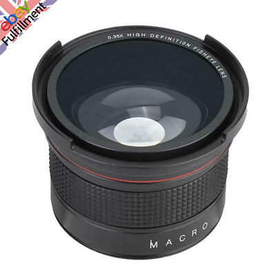 Fisheye Lens Canon Rebel T7 New 58mm Fisheye Camera Lens Wide