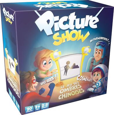 Zygomatic Picture Show Brettspiel ab 7 Jahren 2 bis 8 Spieler 20 Minuten