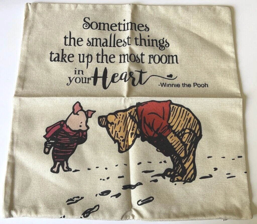 Winnie the pooh quote pillow sales