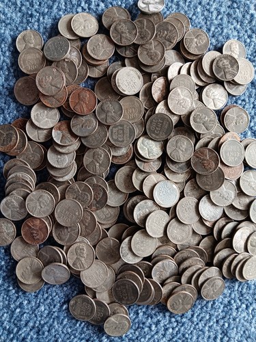 LOT OF 260 1943-P STEEL CENTS
