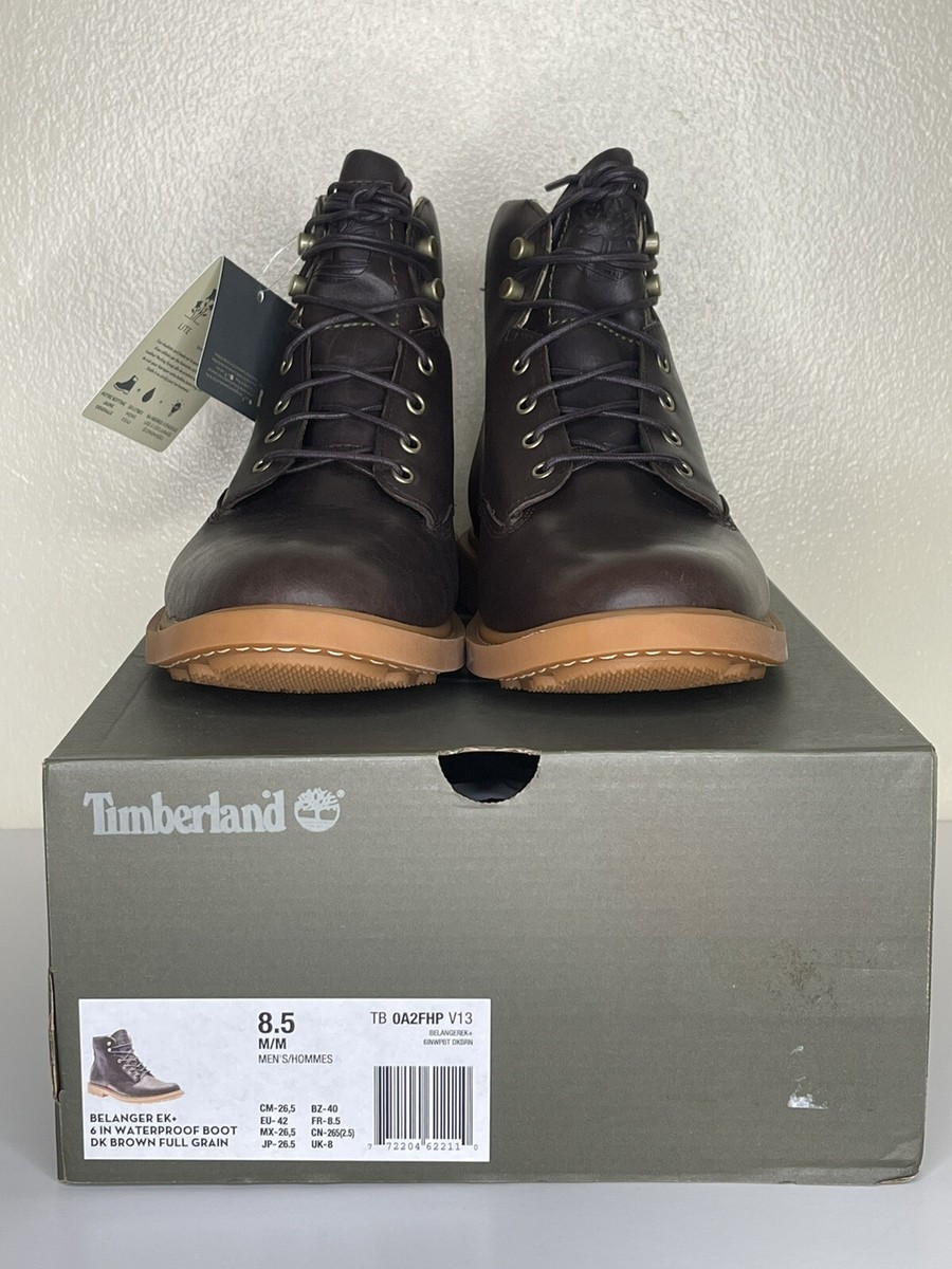 Timberland Belanger EK Men Boots - Black Full Grain - Size: 8 s-l400.jpg main image 3