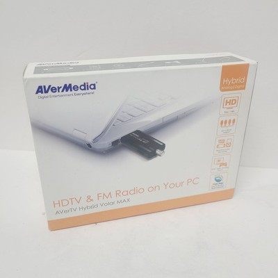 AVerMedia AVerTV HD Volar MAX USB 2.0 TV Tuner New In Box