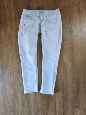 Freeman T.Porter Hose Stoffhose dreiviertel hellblau Gr.26