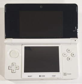 Nintendo 3DS (JPN) Ice White Handheld Console Region Free with 4GB SD & Charger