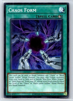 Chaos Form Common Structure Deck: Blue-Eyes White Destiny SDWD-EN020 LP