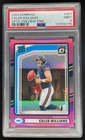 2024 Donruss Optic Rated Rookies Preview Pink #327 Caleb Williams RC PSA 9