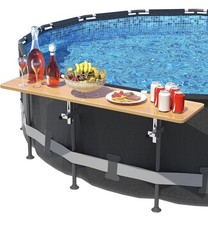 GFTIME Pool Bar for Bestway Intex Above Ground Pool Pool Accessories 120×28cm UK