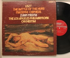 Los Angeles Philharmonic Orchestra Lp Zubin Mehta On London - Vg++ To Nm!/ Vg++