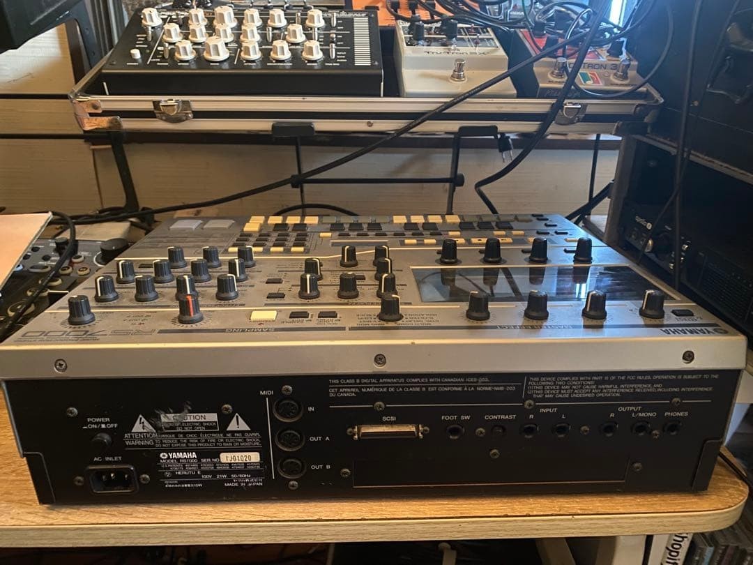 USED YAMAHA RS7000 Sequencer Rhythm Machine Music Japan | eBay