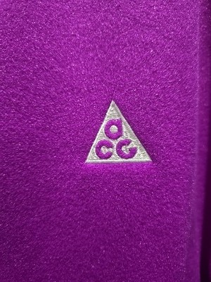 Nike ACG Wolf Tree Fleece Polartec Sweatshirt Vivid Purple HV1117