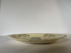 Vintage Homer Laughlin Virgina Rose Plate Platter Gold Blue Teal Floral Basket — photo 5