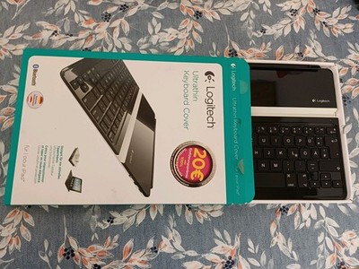 Logitech 920-004016 Ultrathin Keyboard Cover für iPad - Schwarz