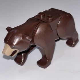 LEGO Brown Bear Minifigure From Set 4438 4440 Animal City