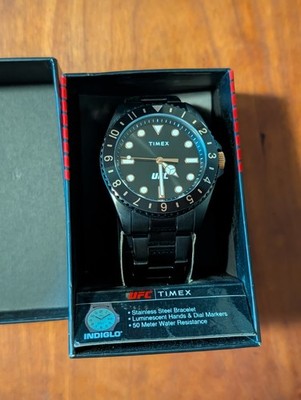 Timex Men's Wristwatch Analog Stainless Steel TW2V56800 UFC Debut