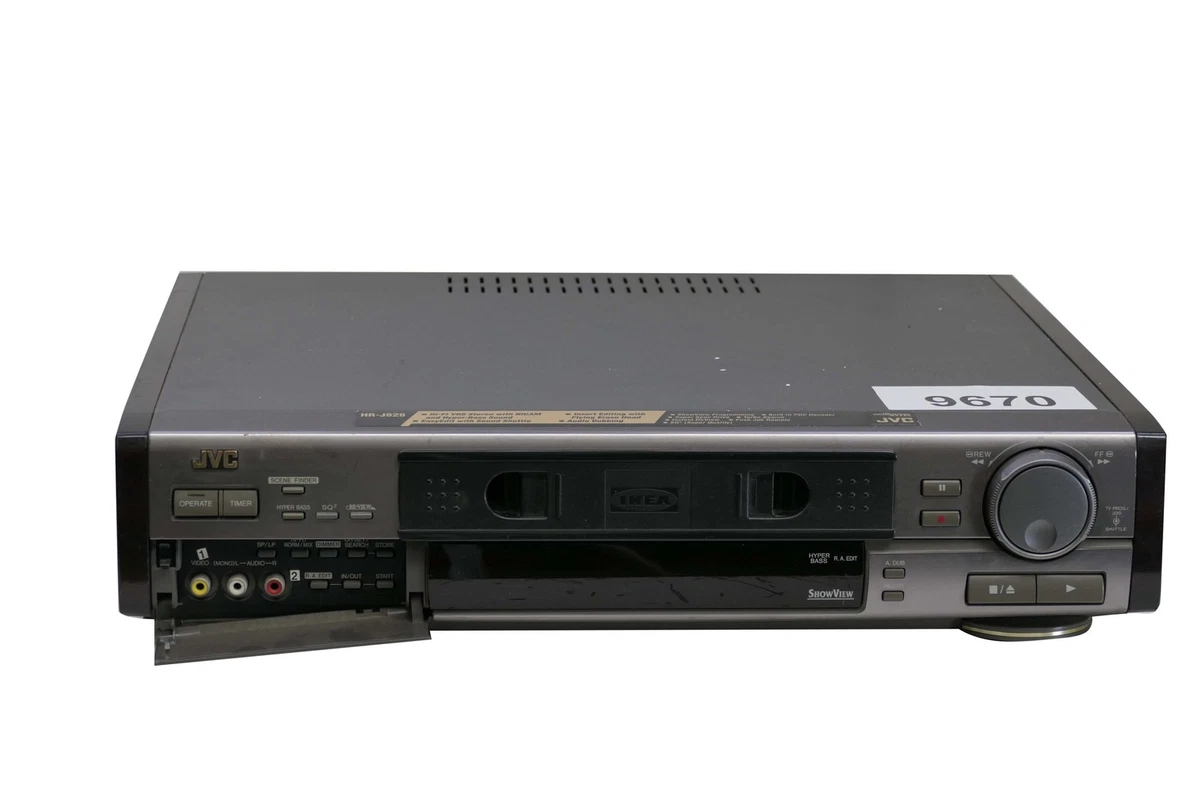 Magnétoscope JVC HR-J670 - VHS - Avec Télécommande - Bon état - Fonctionnel - Japon