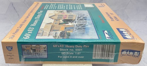 IHC #5501 - 60' x 43' Heavy Duty Pier Kit HO Scale ~ Sealed - Picture 4 of 10