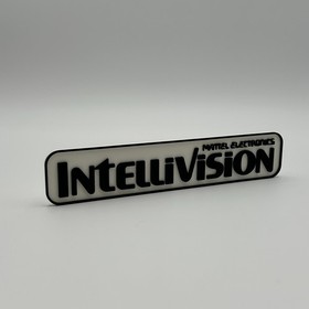 Intellivision Mattel Electronics Sign Logo Emblem Retro Video Game Console Decor
