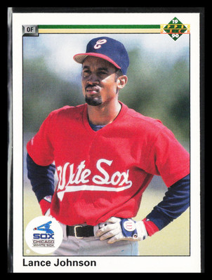 1990 Upper Deck Lance Johnson #90