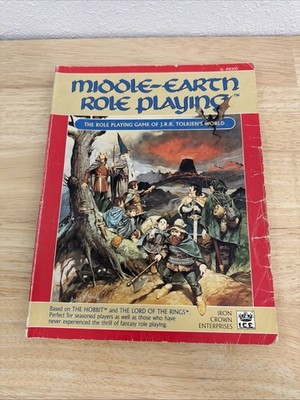 Middle-Earth Role Playing MERP 2nd Edition 1986 Tolkien RPG ICE Lord of the Ring