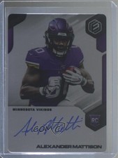 2019 Panini Elements RPS Rookie Signatures 28/150 Alexander Mattison Auto 0z5r