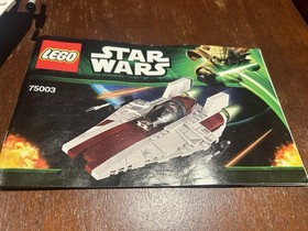 LEGO Star Wars: A-wing Starfighter (75003) - Complete w/ Instructions, Box
