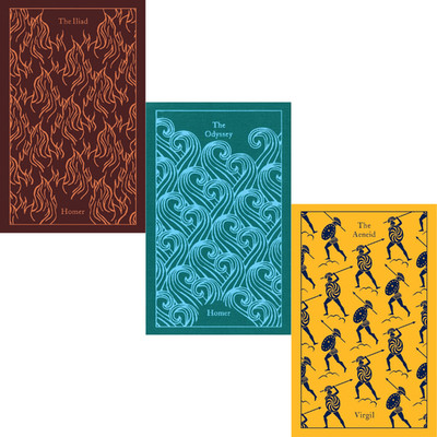 The Iliad, The Odyssey & The Aeneid 3 Book Set by Homer & Virgil