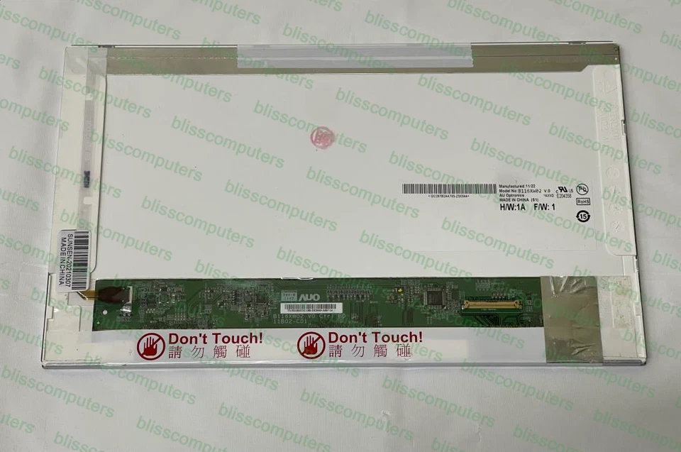 TOSHIBA SATELLITE T115D-S1125 LAPTOP LED LCD Screen 11.6" WXGA HD Bottom Right - Image 2 of 4