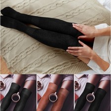 Girls Ladies Women Thigh High Over the Knee Socks Extra Long Cotton Stockings US