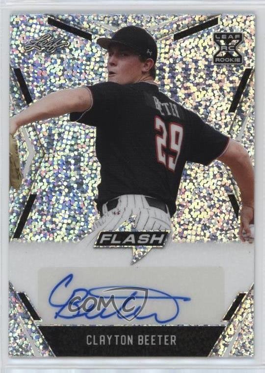 2020 Leaf Flash Clayton Beeter #BA-CB1 Auto 0s3