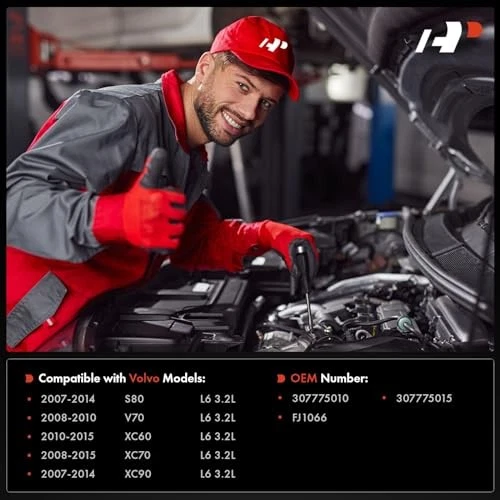 Fuel Injectors 307775010, 307775015 Replacement for Volvo XC60 3.2L 2010–2015 Foto 2 de 4