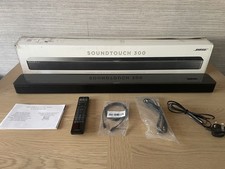 Bose Soundtouch 300 Soundbar VGC Soundbar 300 Boxed in Original Box glass top