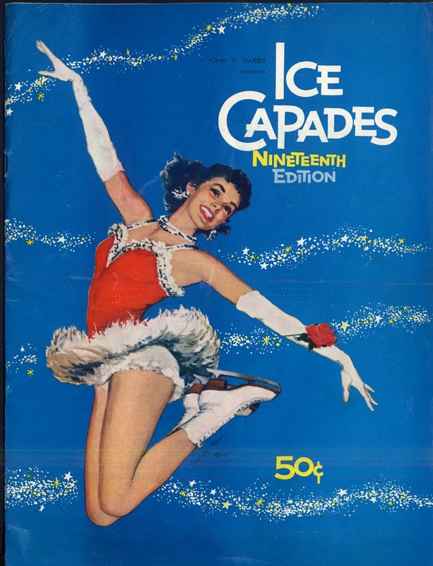 Ice Capades souvenir program 1958-1959 Disney's Snow White & 7 Dwarfs &c