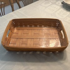 Longaberger Hostess Serving Tray Basket & Pro...