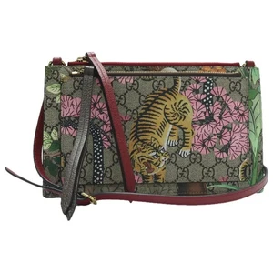 Sac à bandoulière Gucci en cuir marron 722 031825