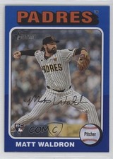 2024 Topps Heritage High Number Dark Blue Border Matt Waldron #604 gh4