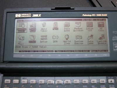 Vintage Rare HP 200LX Palmtop Handheld 1MB RAM w/ Accessories | eBay