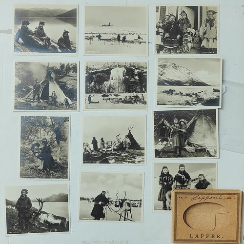 SAPMI LAPPONIA-SET N.12 cm.7x9 KARTEN-C61-196
