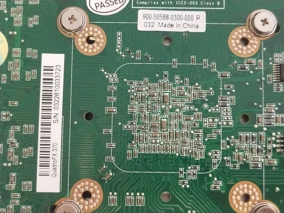 Graphic Video Card For HP NVIDIA QUADRO FX 370 256MB 64-Bit Dual DVI 454318-001 - Image 3 of 4